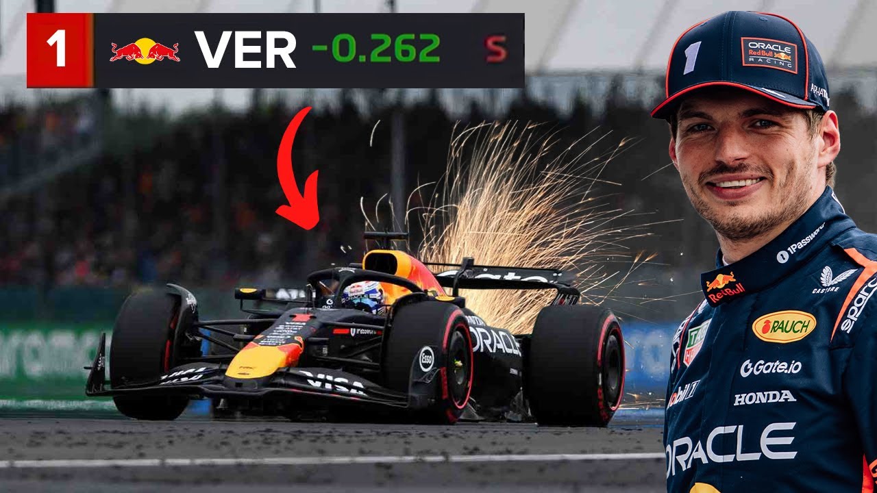 How Max Verstappen Makes A Bad Car Look On Rails