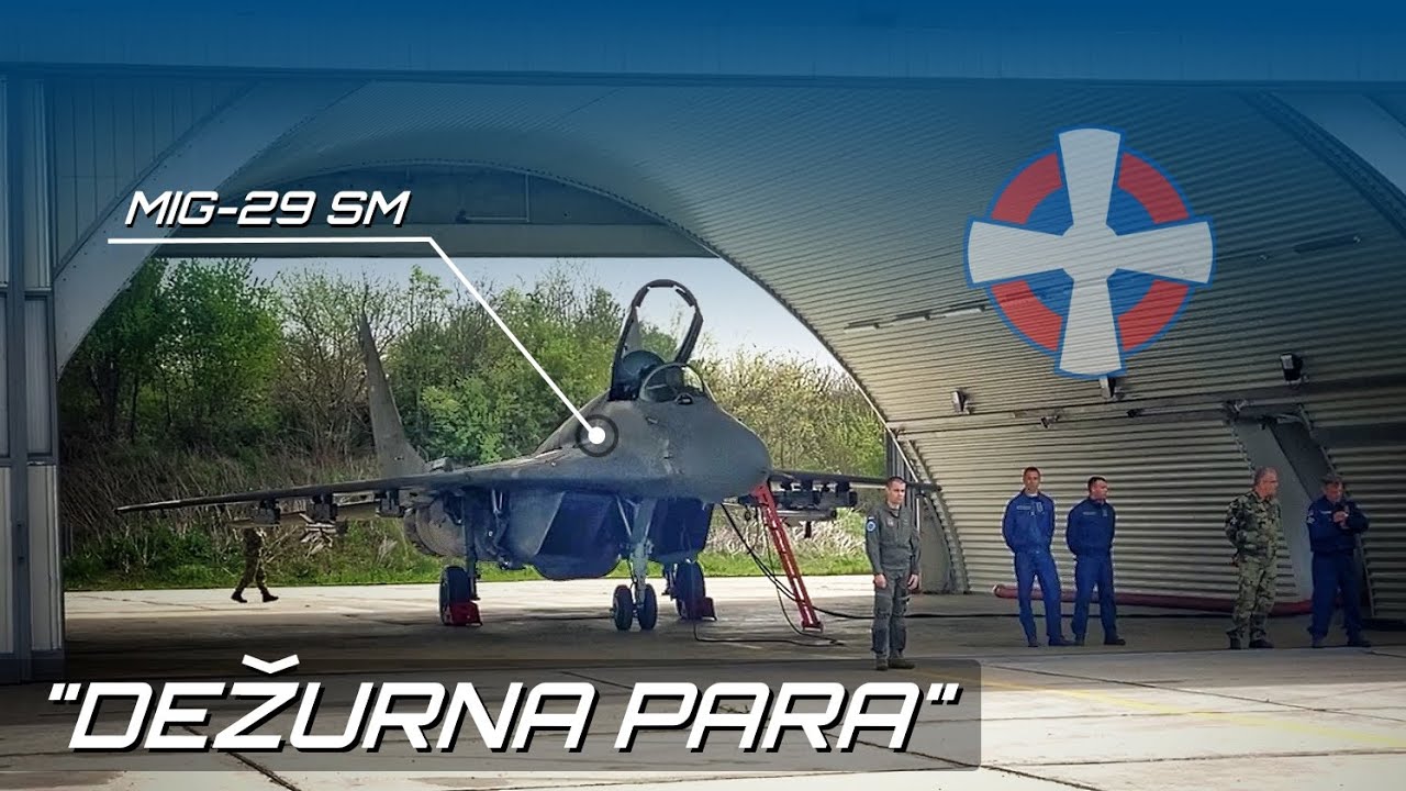 OBILAZAK I POLETANJE DEŽURNE PARE | MiG-29 SM