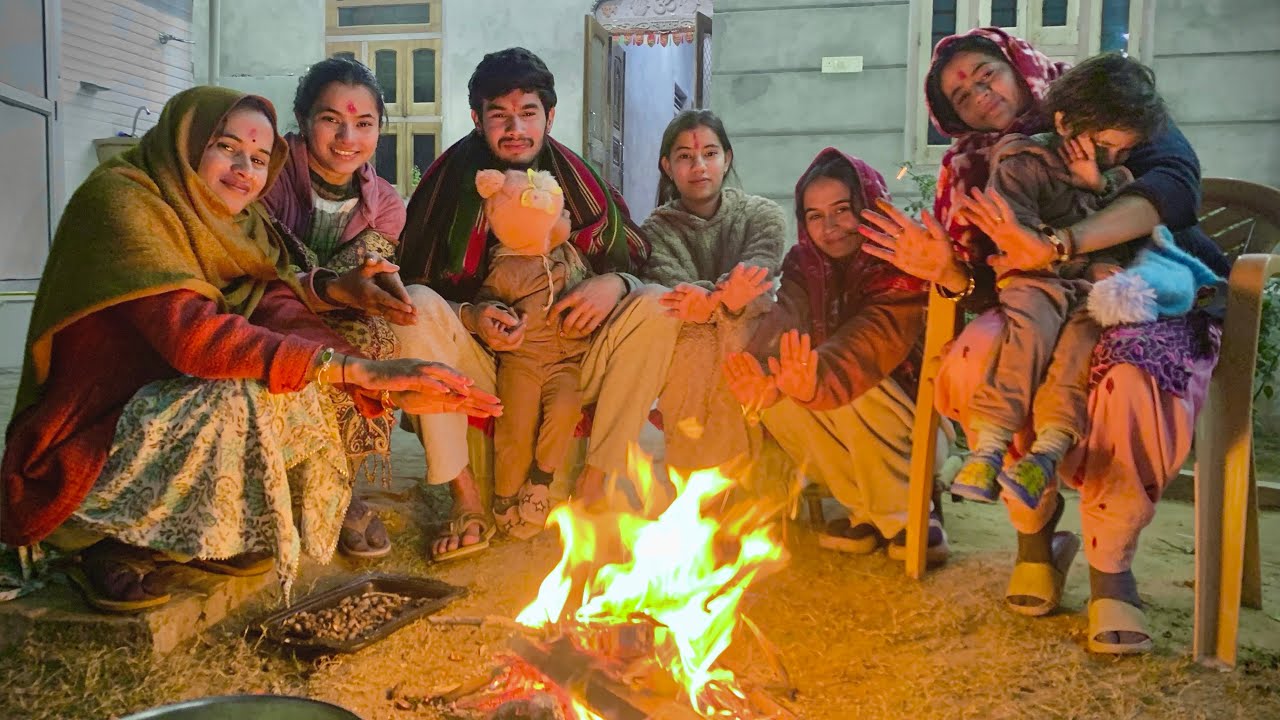 LOHRI CELEBRATION FOR THE FIRST TIME 🤩