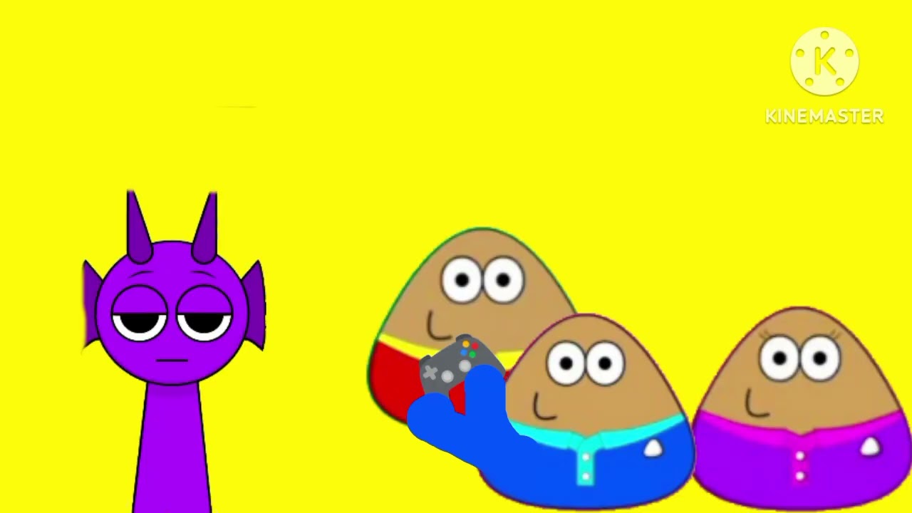 Sprunki seus amigos em T6EP10 Durple brigou Pou 