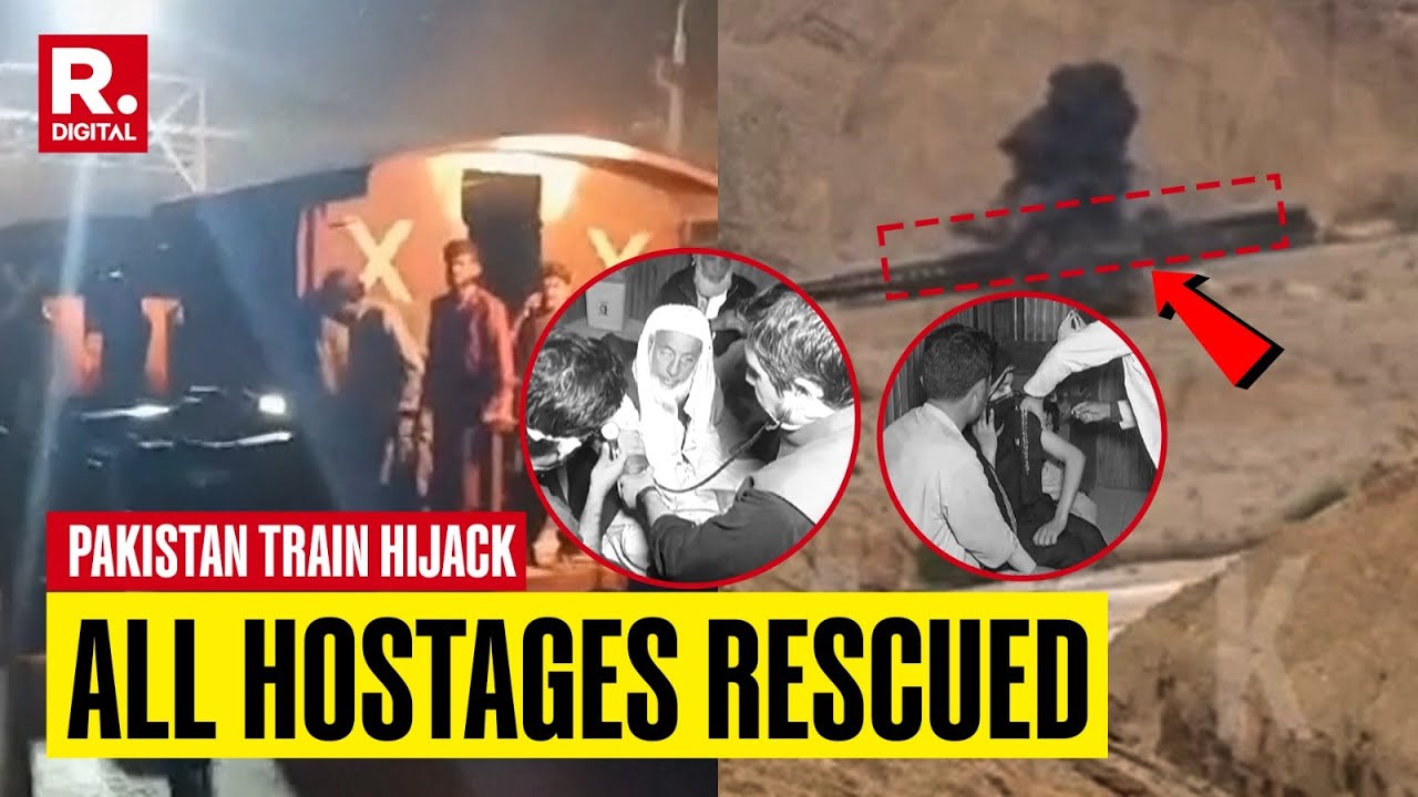 Pakistan Train Hijack: All Hostages Rescued, Operations Against BLA End | Balochistan
