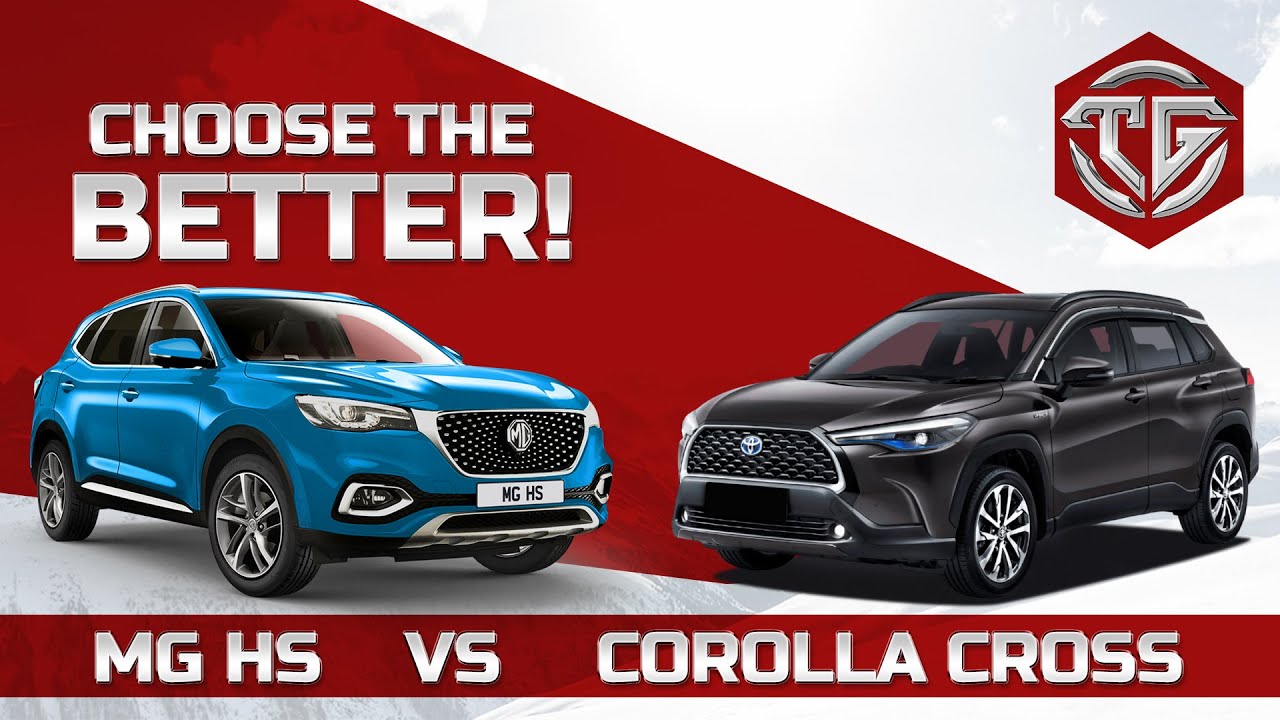 MG HS VS Corolla Cross | SUVs ka Muqabla | The Garage Review