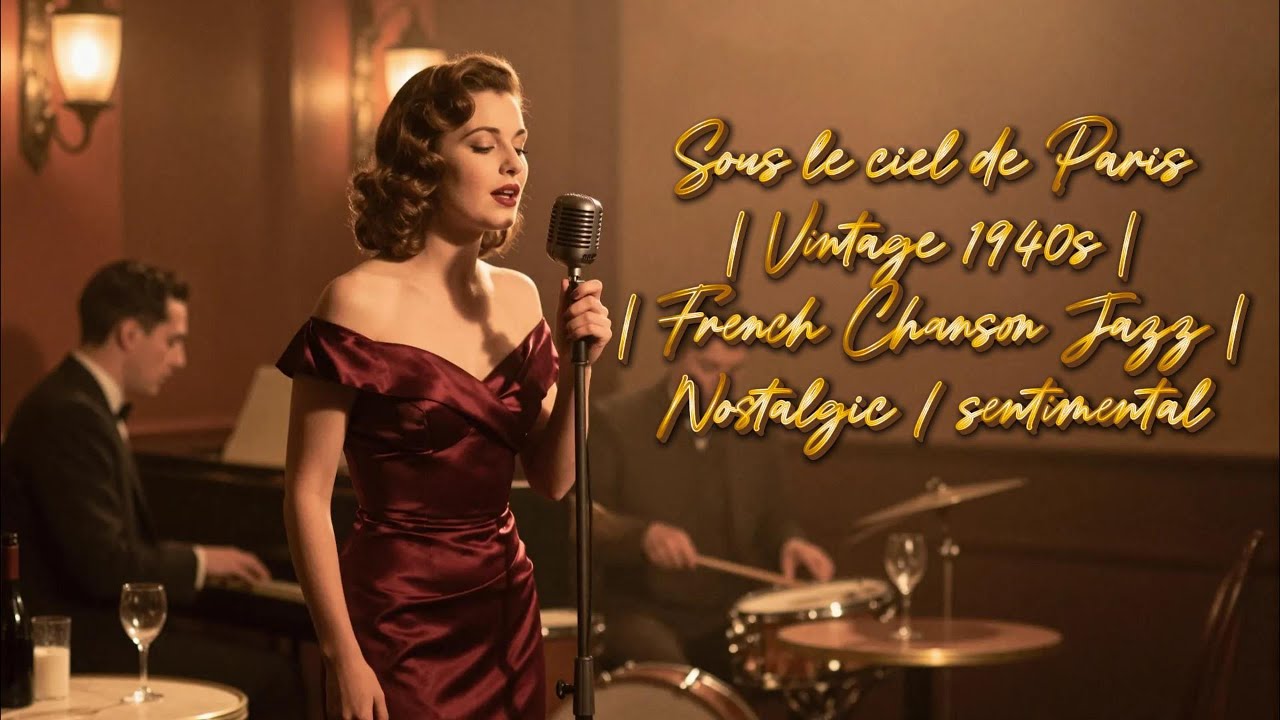 Sous le ciel de Paris [French Chanson Jazz, 1940s ] [Nostalgic / sentimental]