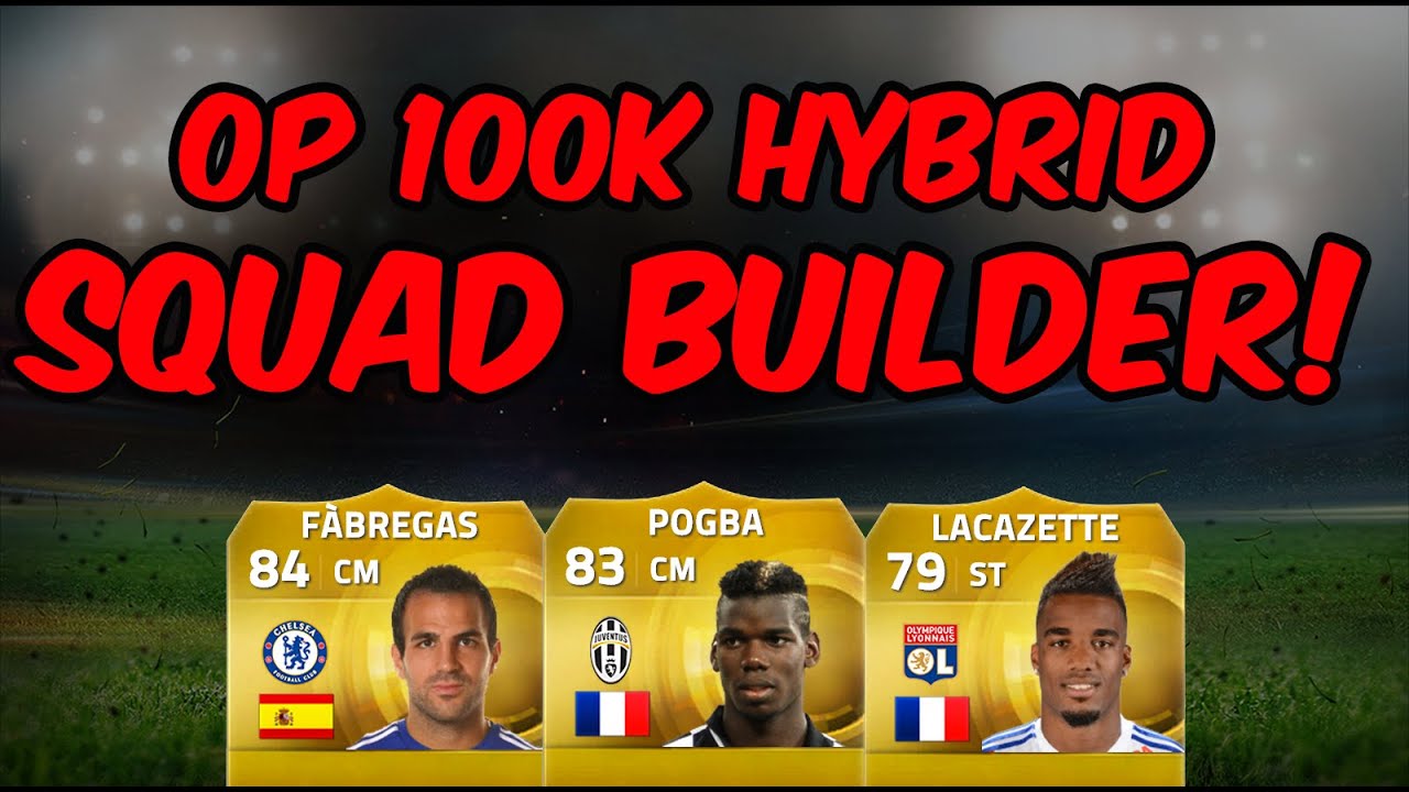FIFA 15 Ultimate Team Overpowered 100K 3 League Hybrid Squad Builder BPL Serie A Ligue 1 FUT 15