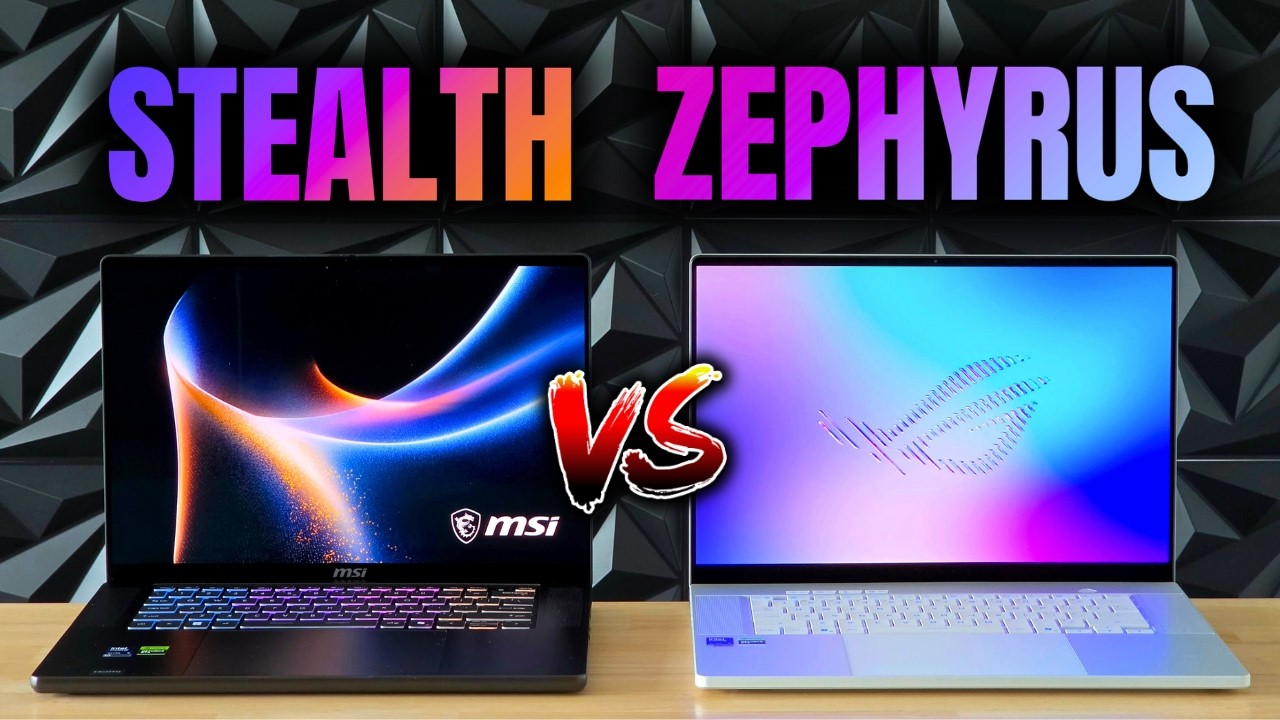 MSI Stealth 16 vs Zephyrus G16 (2026) - Newcomer vs KING (Asus ROG vs MSI Gaming Laptop)