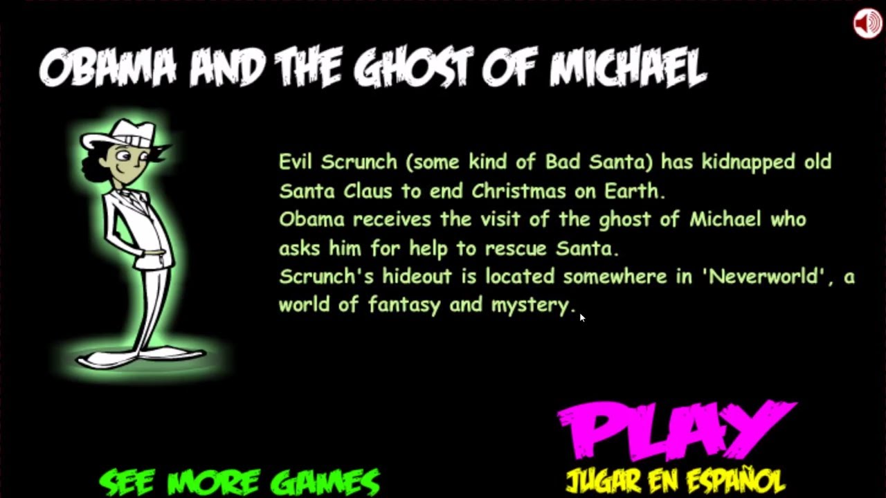 Obama and the Ghost of Michael | InkaGames | Walkthrough