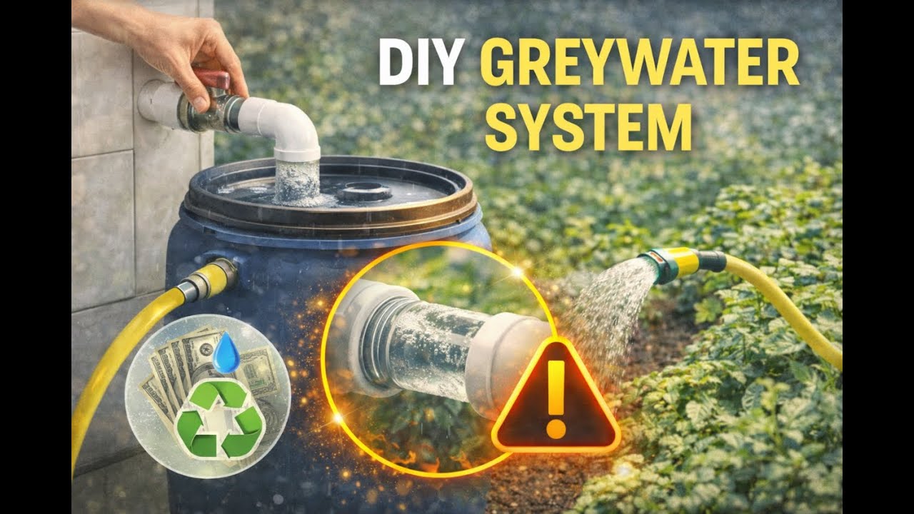 Stop Wasting Water at Home — Build This Instead