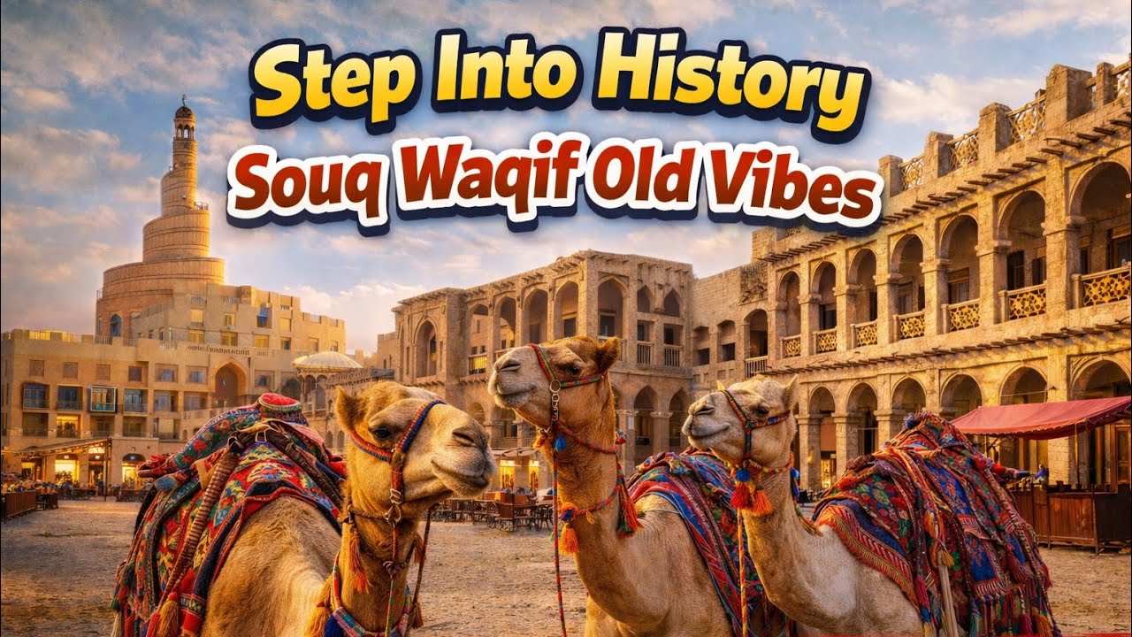 Step Into History⏳| Souq Waqif Old Vibes🐪|#ZeeShoo Vlogs