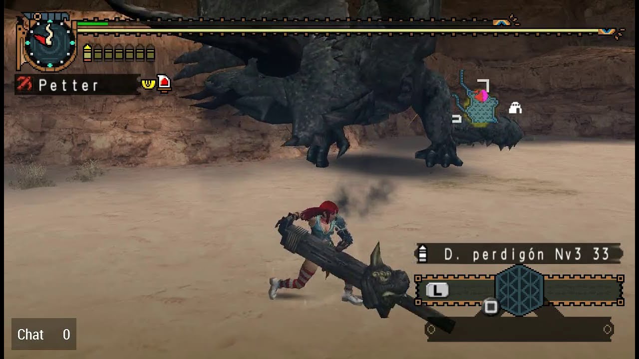 [MHFU] [MHP2G] [G★★★] Ballesta Pesada vs Diablos Negro 