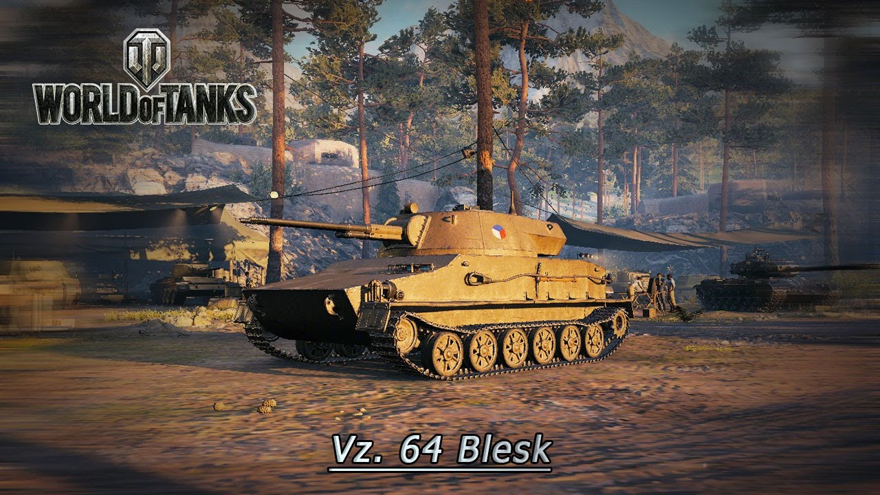 Vz. 64 Blesk - Что он может? - WoT - бои world of tanks