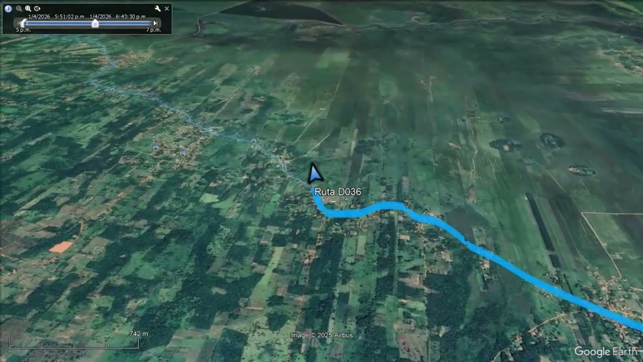 Recorriendo la Ruta D036 - Cordillera, Paraguay