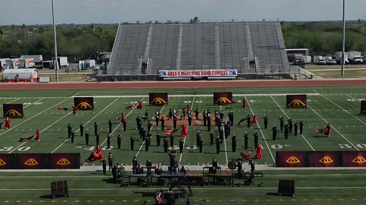Juarez Lincoln H.S. - Secret Society - UIL Area G Marching Band Contest 2025