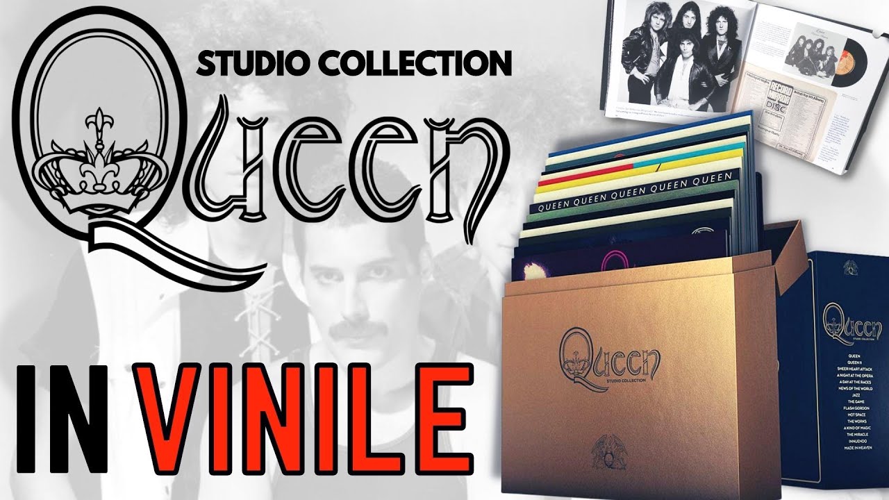 QUEEN Studio Collection ► Лучший выбор для прослушивания Queen IN VINYL ???