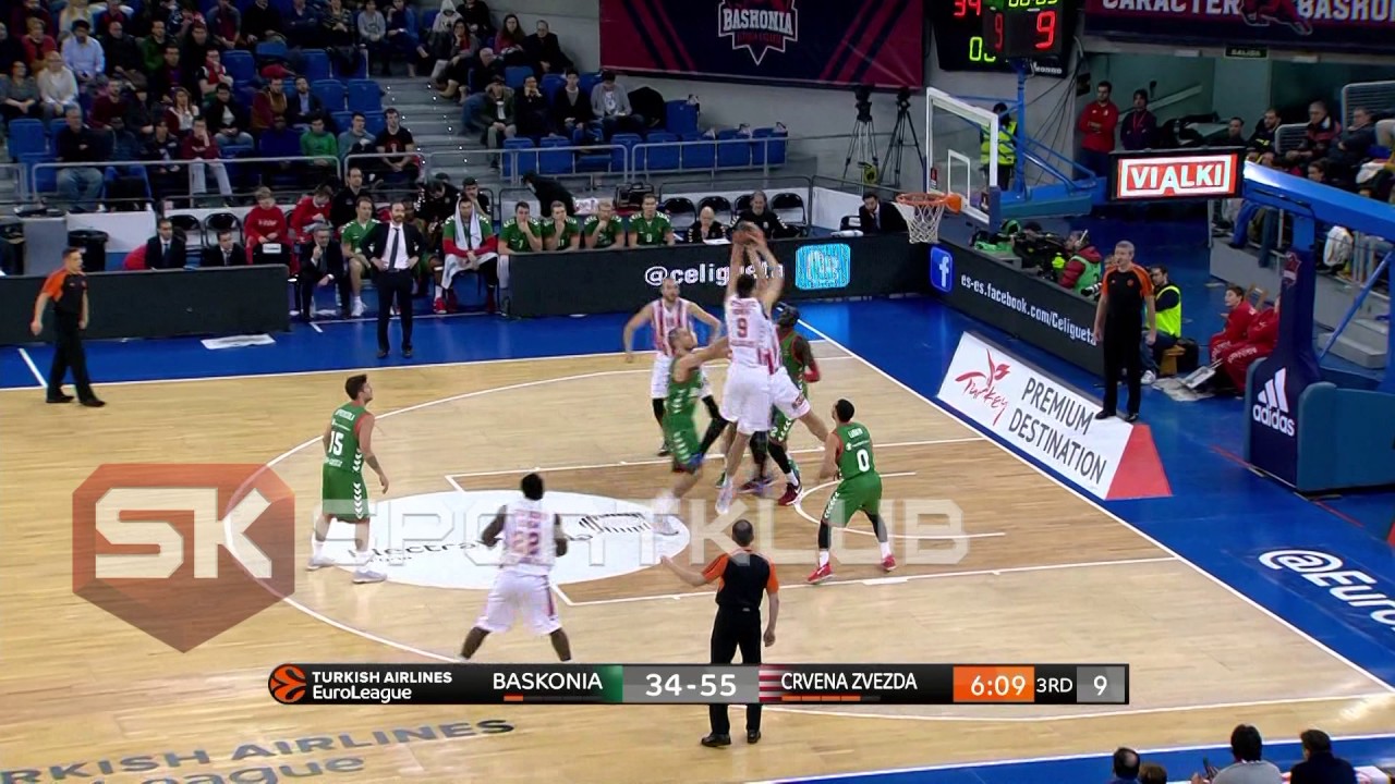 BASKONIA - CRVENA ZVEZDA (ZVEZDINA ŠKOLA KOŠARKE U VITORIJI 24.01.)