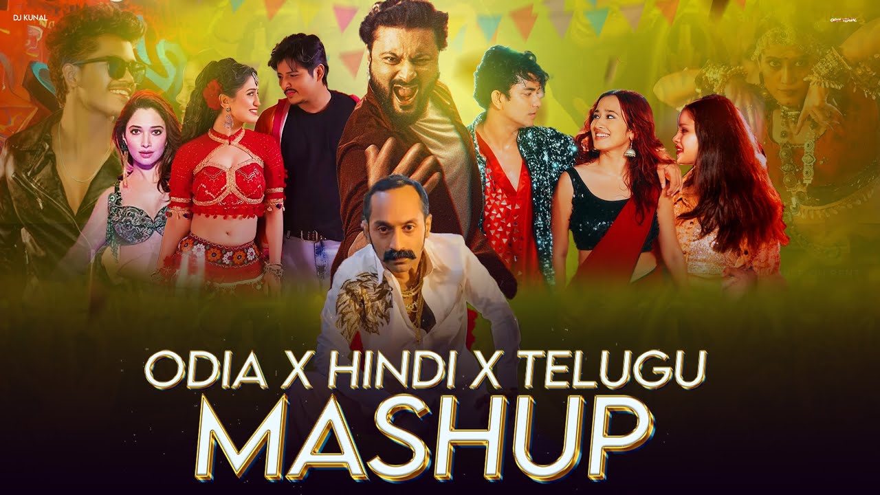 Odia X Hindi X Telegu Mashup | Dj Kunal | Odia Visual