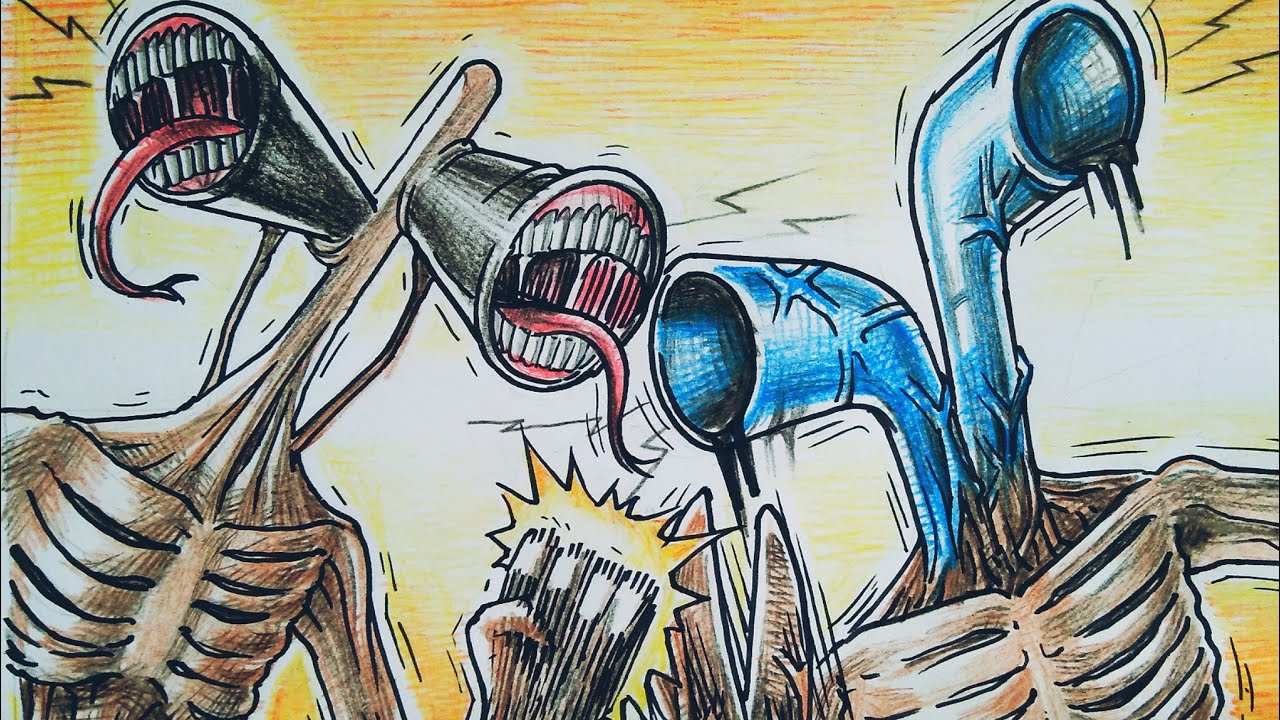 Siren head VS Pipe head (drawing)