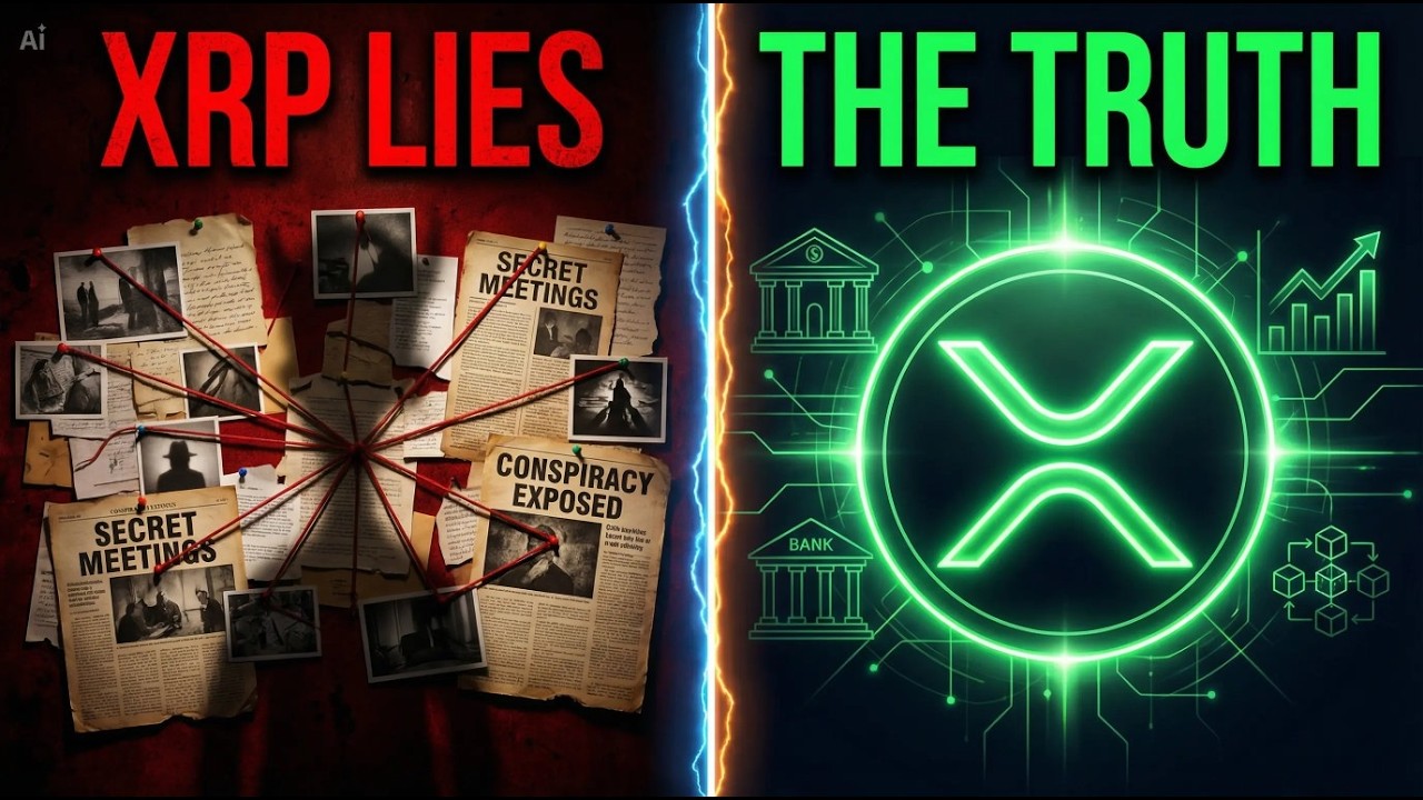 XRP Conspiracy vs Reality: What&rsquo;s Actually True? #crypto #xrp #xrpnews