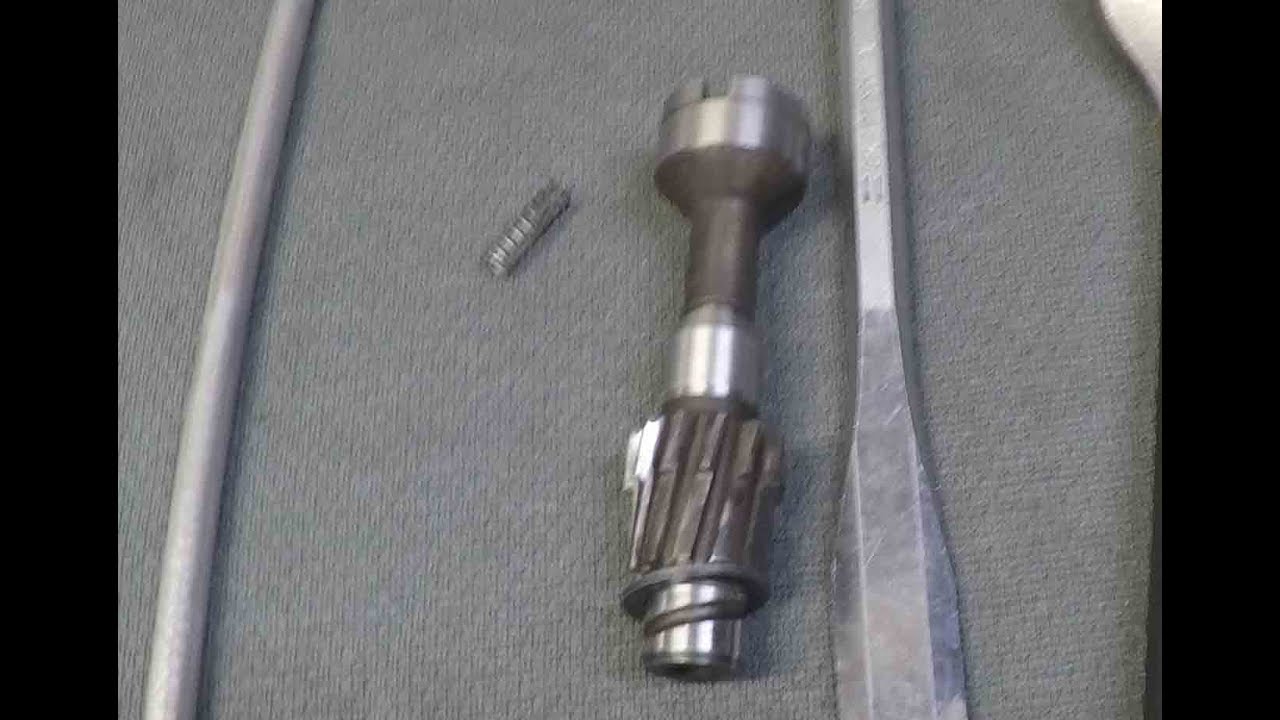Distributor Drive Shaft install