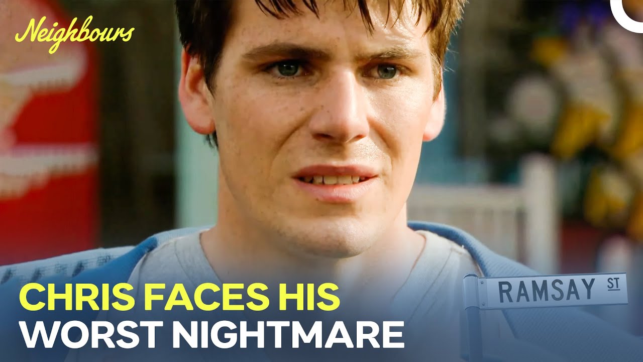 Chris Battles with Flashbacks Before Returning to the Garage | Neighbours