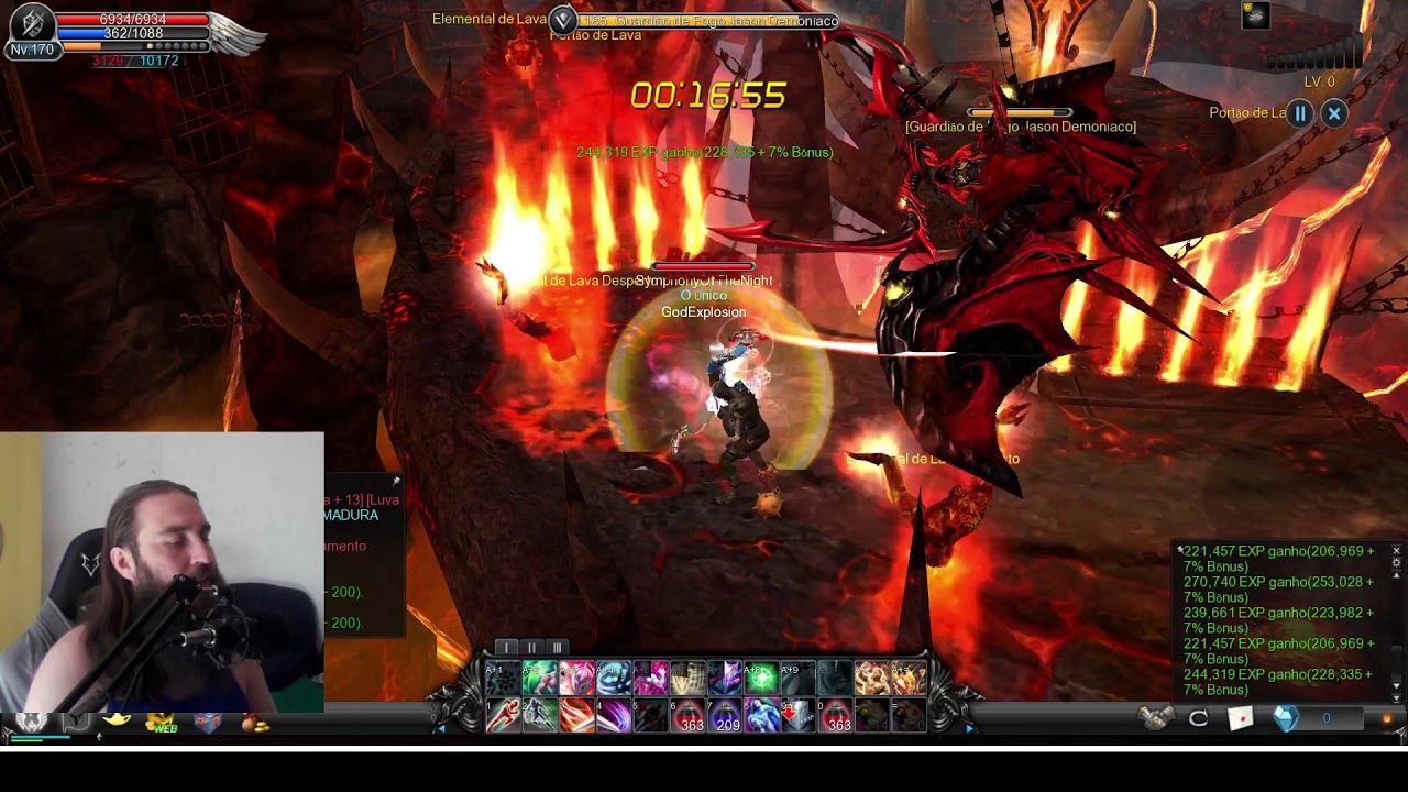 Cabal online - Onde upar entre o lv 150 ao 190?
