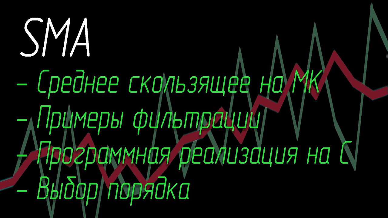 📈 Использование среднего скользящего (SMA) при программировании микроконтроллеров