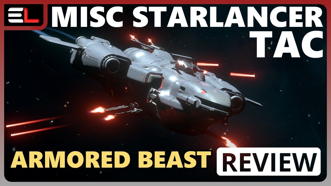 Star Citizen 4.8.1: Обзор за 10 минут (плюс-минус) &mdash; MISC STARLANCER TAC &mdash; БРОНИРОВАННЫЙ БОЕВОЙ К...