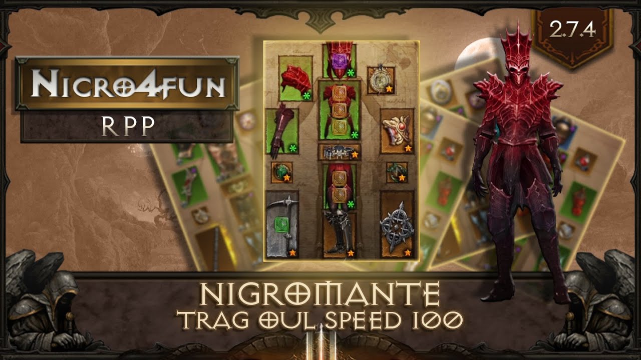 Diablo 3 RoS - Nigromante Trag Oul Nova de Sangre - Speed 100 [RPP 2.7.4 - S27]