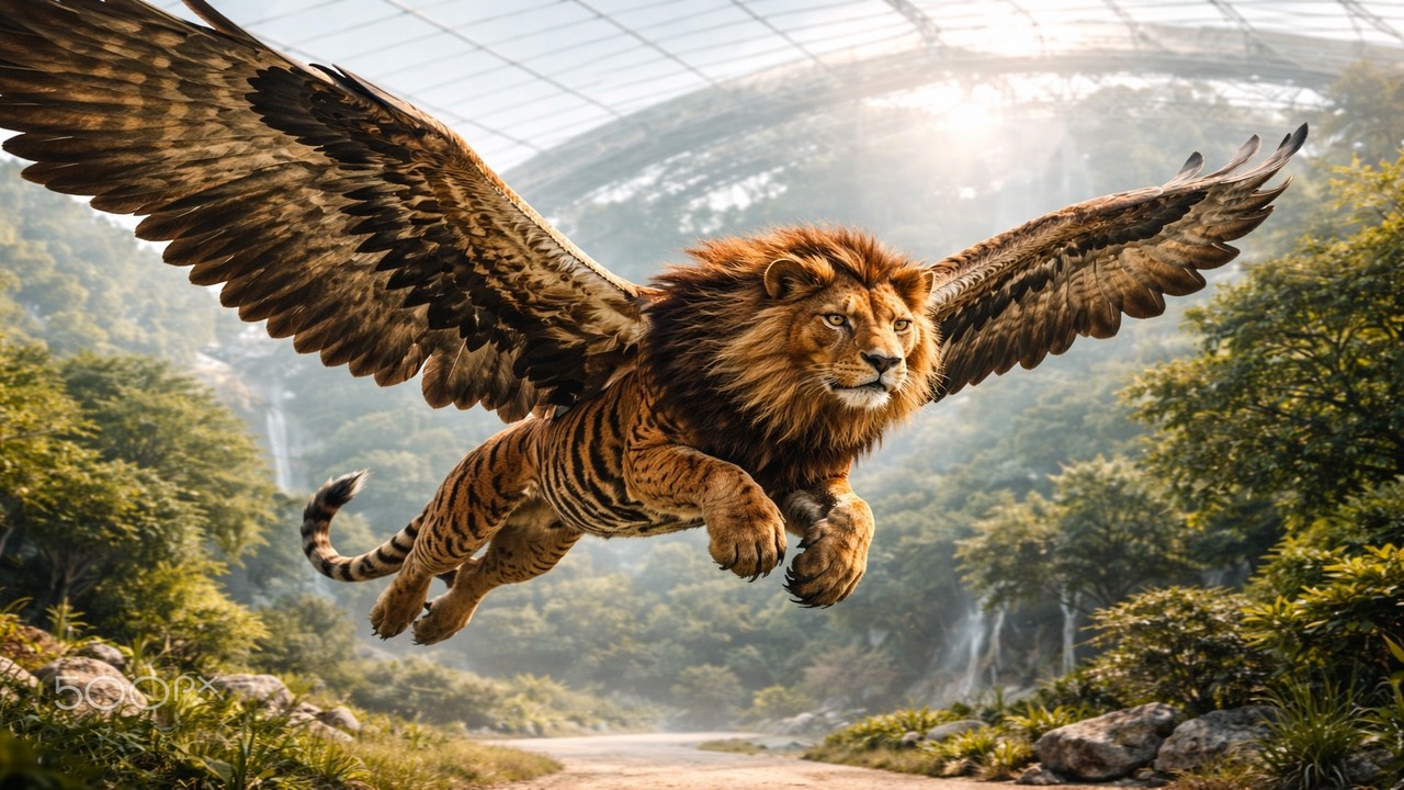 I Visited the Hybrid Zoo of Japan | Zoo of Mythical Creatures – Saw a Flying Lion!