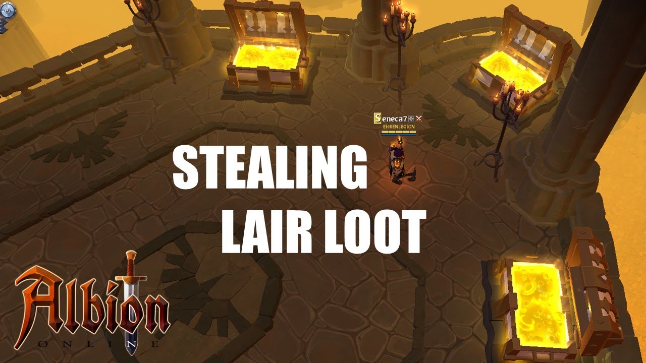 Diving Solo Lairs for $$$! | T6 Battleaxe | Albion online
