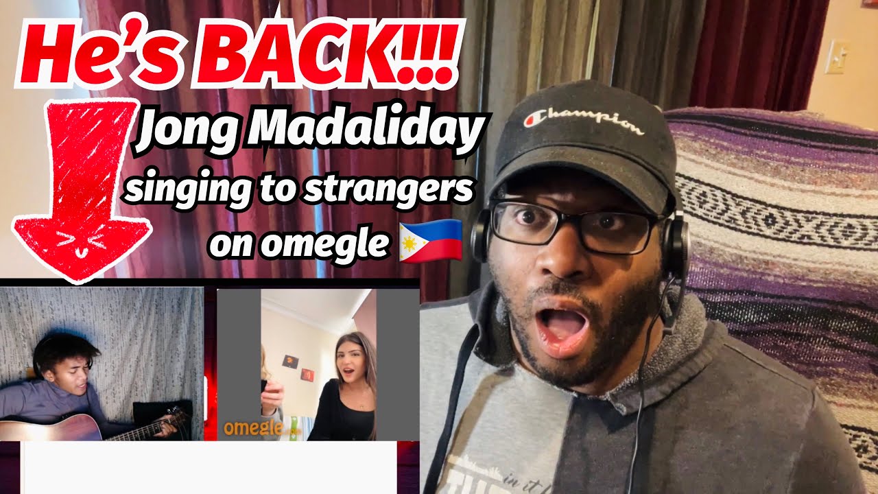 🇵🇭 Jong Madaliday - singing to strangers on omegle | she did not expect that 😅😂 | REACTION!!!