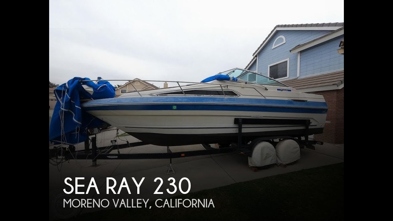 [SOLD] Used 1988 Sea Ray 230 Weekender in Moreno Valley, California