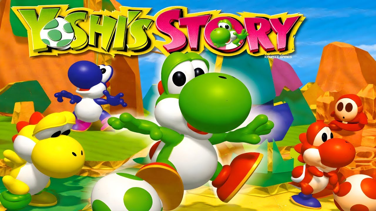 Yoshi's Story [N64] 100% Gameplay Walkthrough FULL GAME [4K60ᶠᵖˢ🔴]