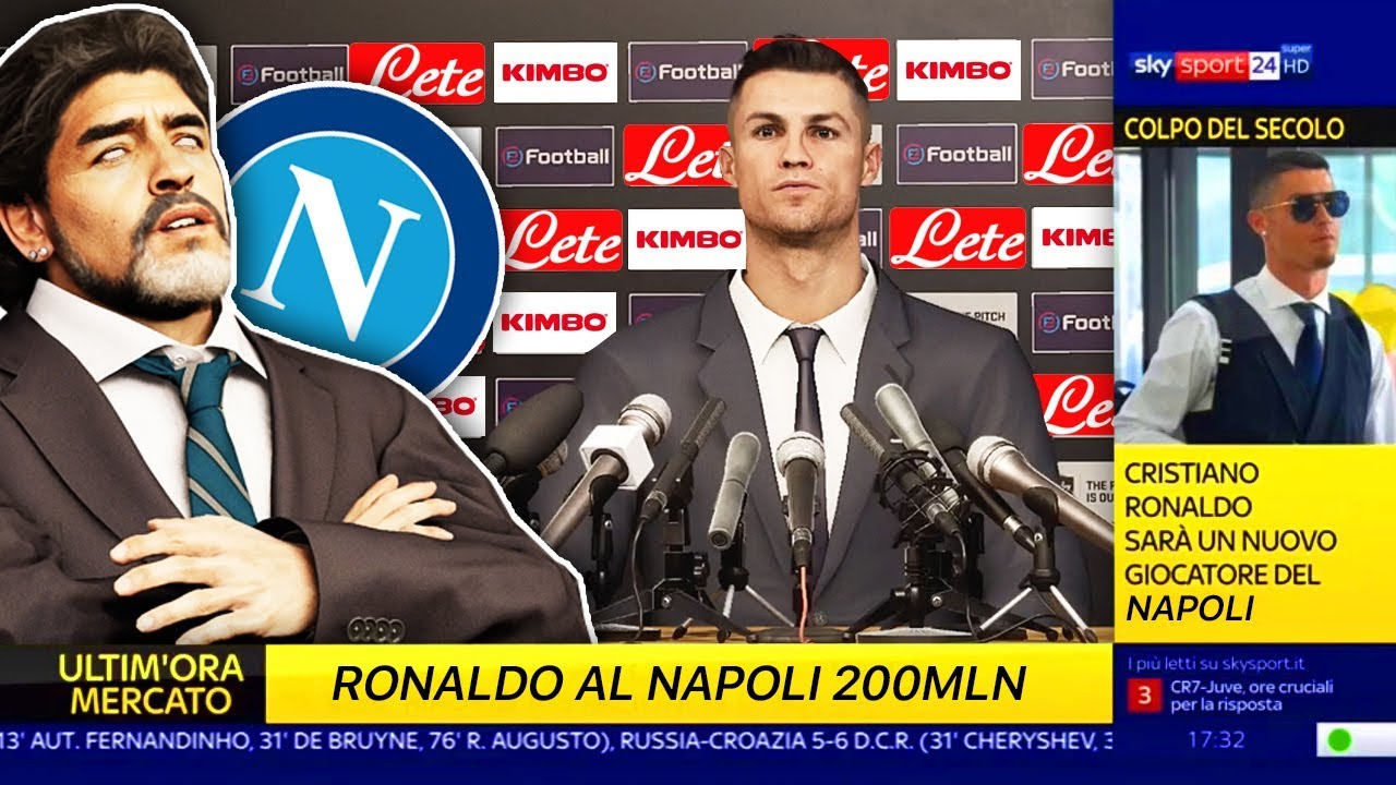 ADDIO JUVE! RONALDO AL NAPOLI PER 200mln! CARRIERA ALL MOD VITA REALE