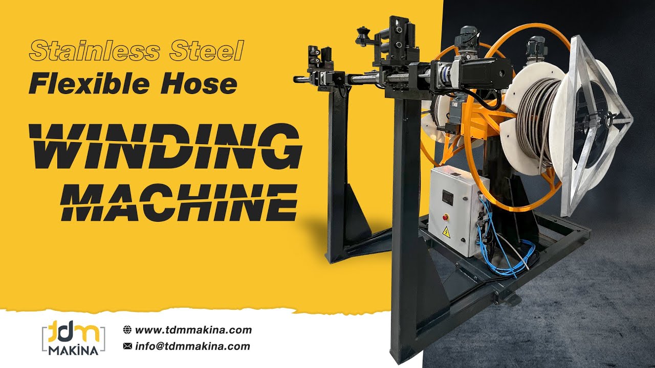 Stainless Steel Flexible Hose Winding Machine