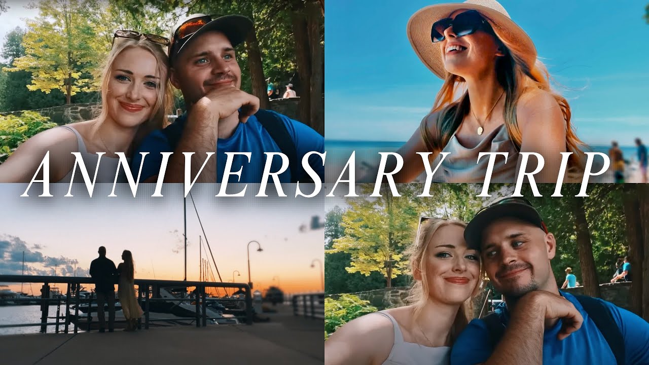 Our 5 Year Anniversary Vacation... || VLOG 27 || Dinner, Beach, Biking, & Sunsets!