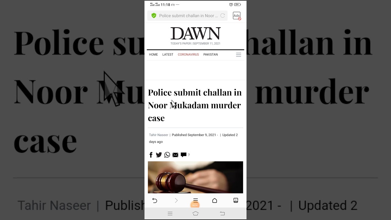 Dawn English Newspaper