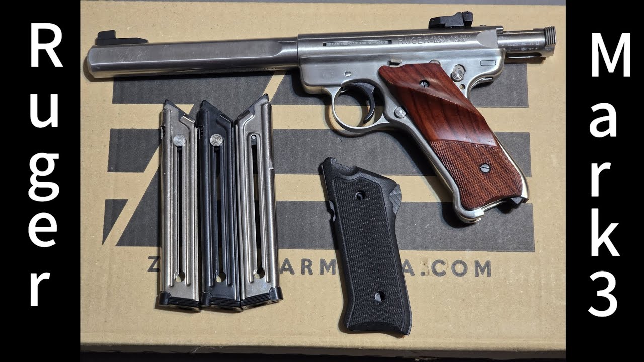 Ruger Mark 3 target .22LR - range review