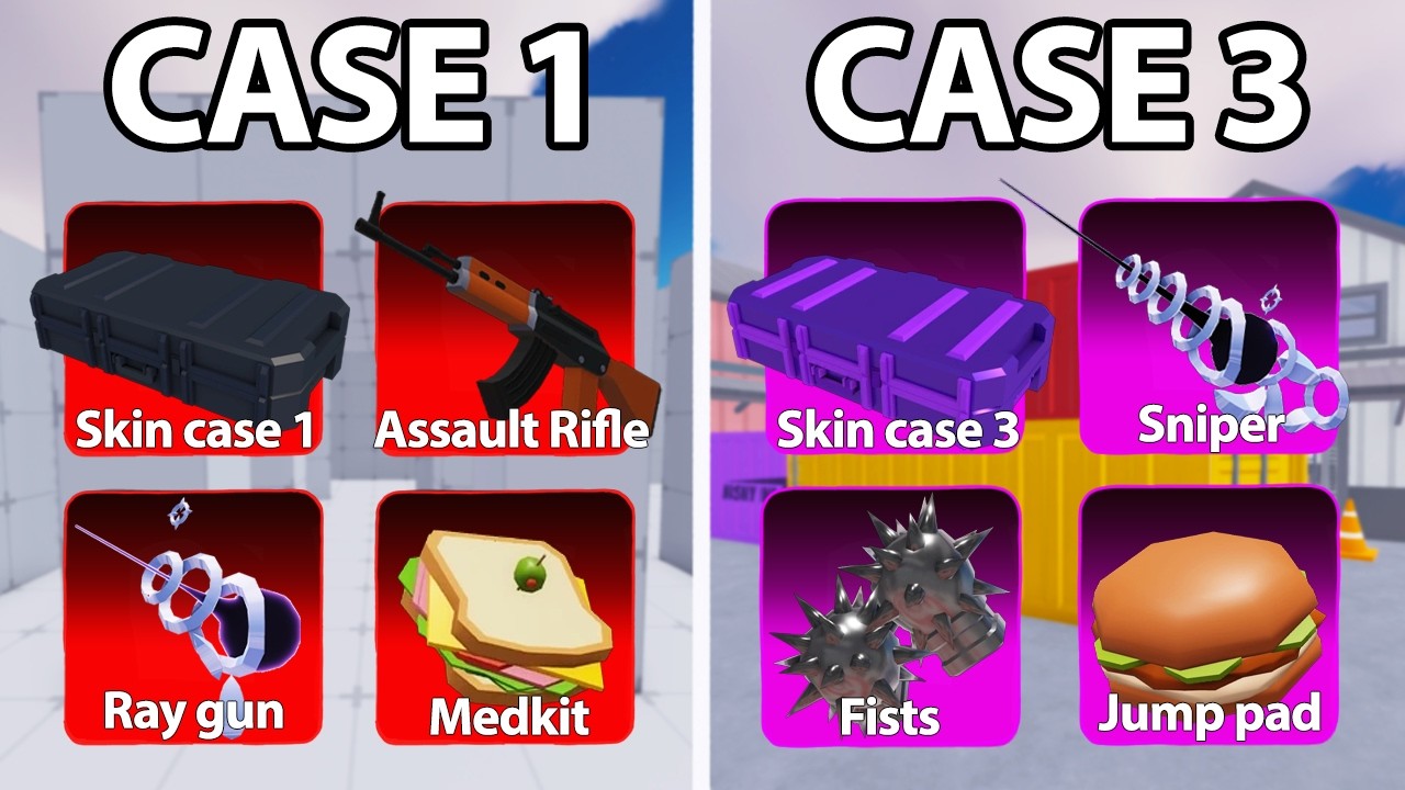 Rivals But SKIN CASES Choose Your Loadouts!