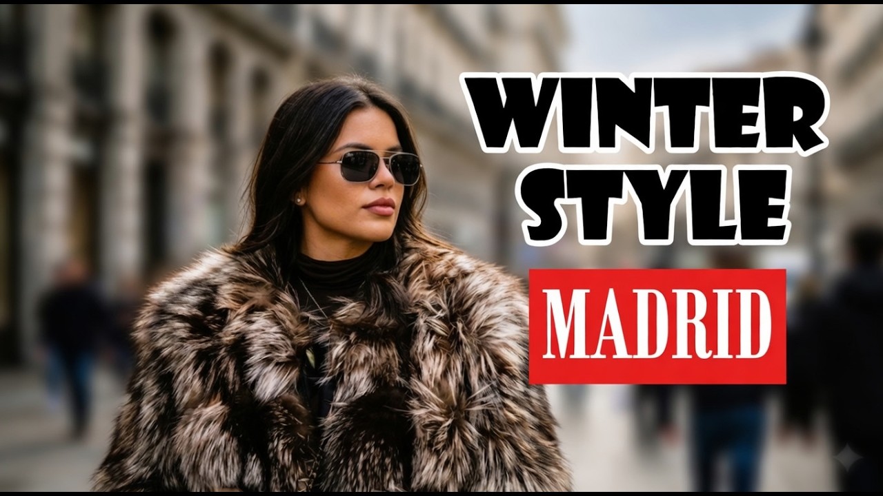 Madrid Street Style DownTown Winter | Real People Real Outfits