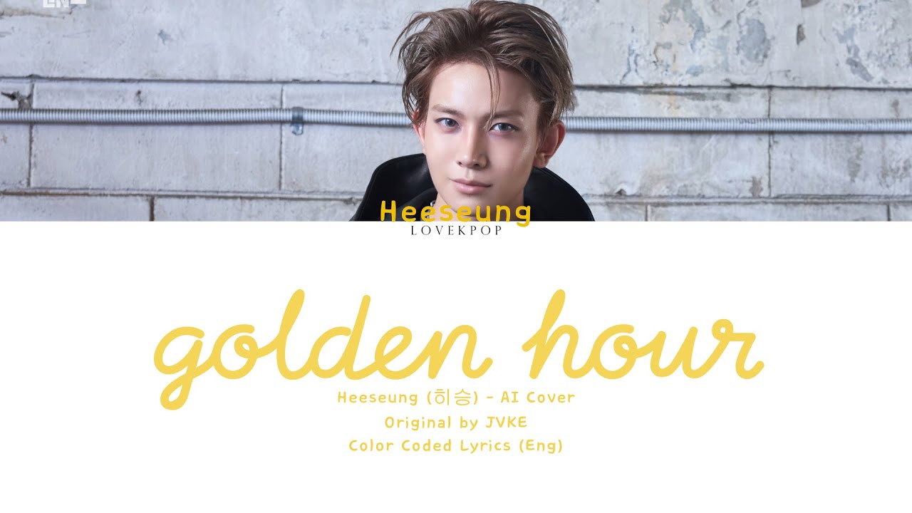 [AI COVER] golden hour - HEESEUNG ENHYPEN (엔하이픈) - JVKE