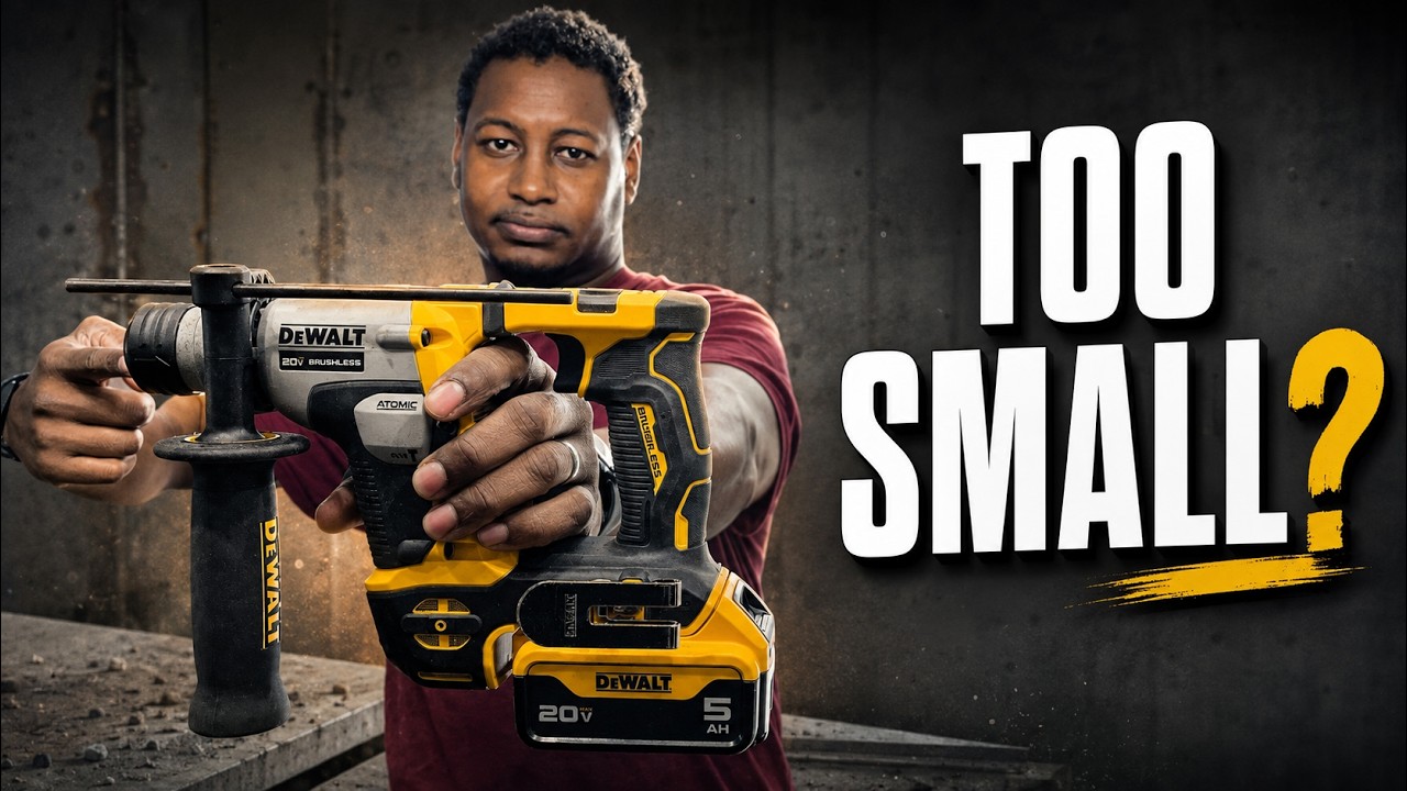 Recenzja młotowiertarki Dewalt Atomic 5/8 SDS Plus