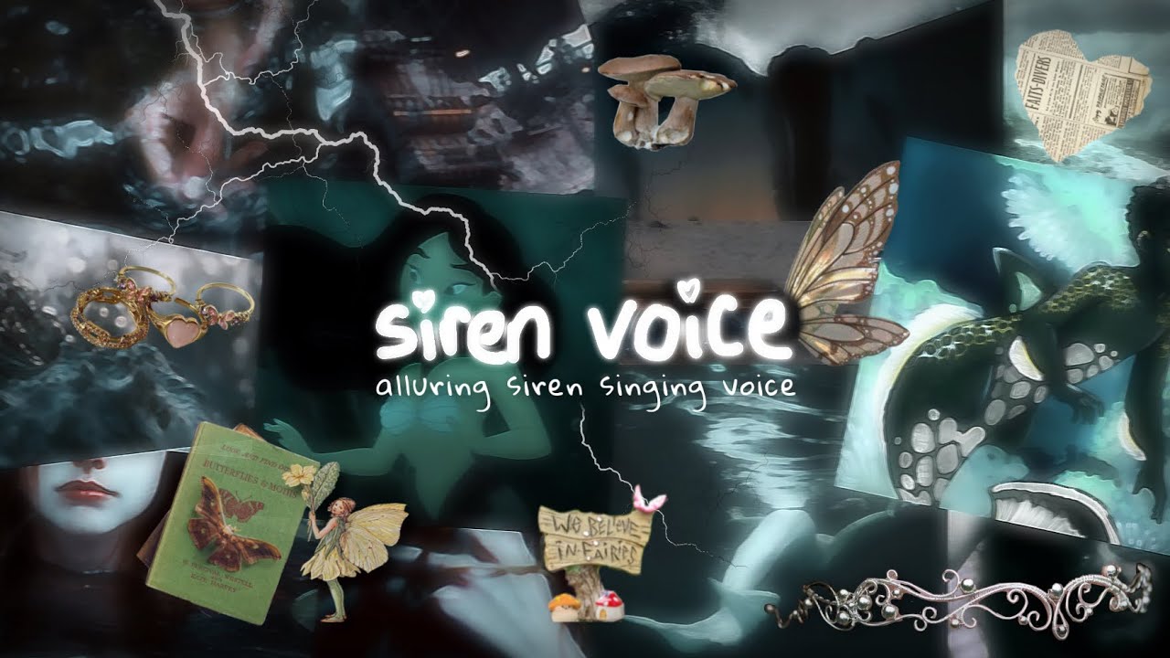🌊🧜‍♀️ ‧̍̊˙· 𓆝.° BP OTHERWORLDLY SIREN SINGING VOICE.