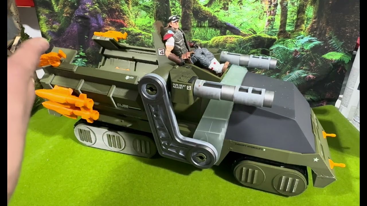 GI Joe HAVOC 3d Printed 1/12 scale 😮