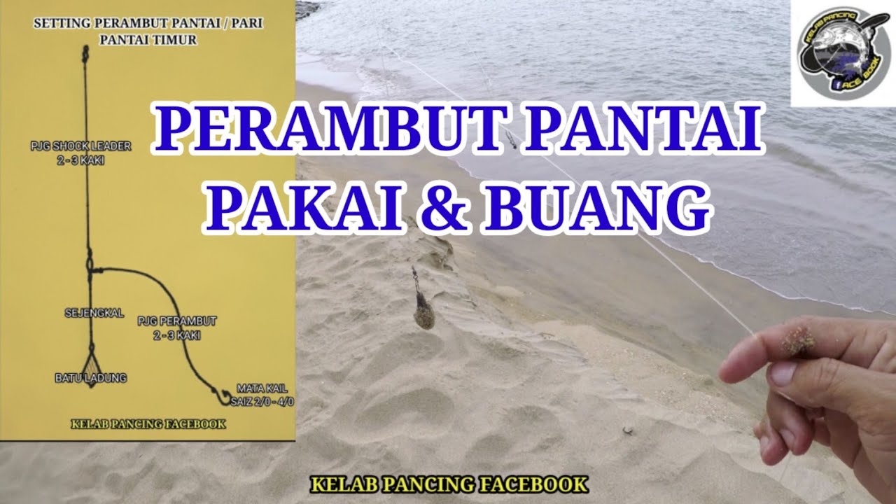 CARA-CARA IKAT PERAMBUT PANTAI RINGKAS & MUDAH || SIMPLE AND EASY WAYS TO TIE A BEACH LEADER