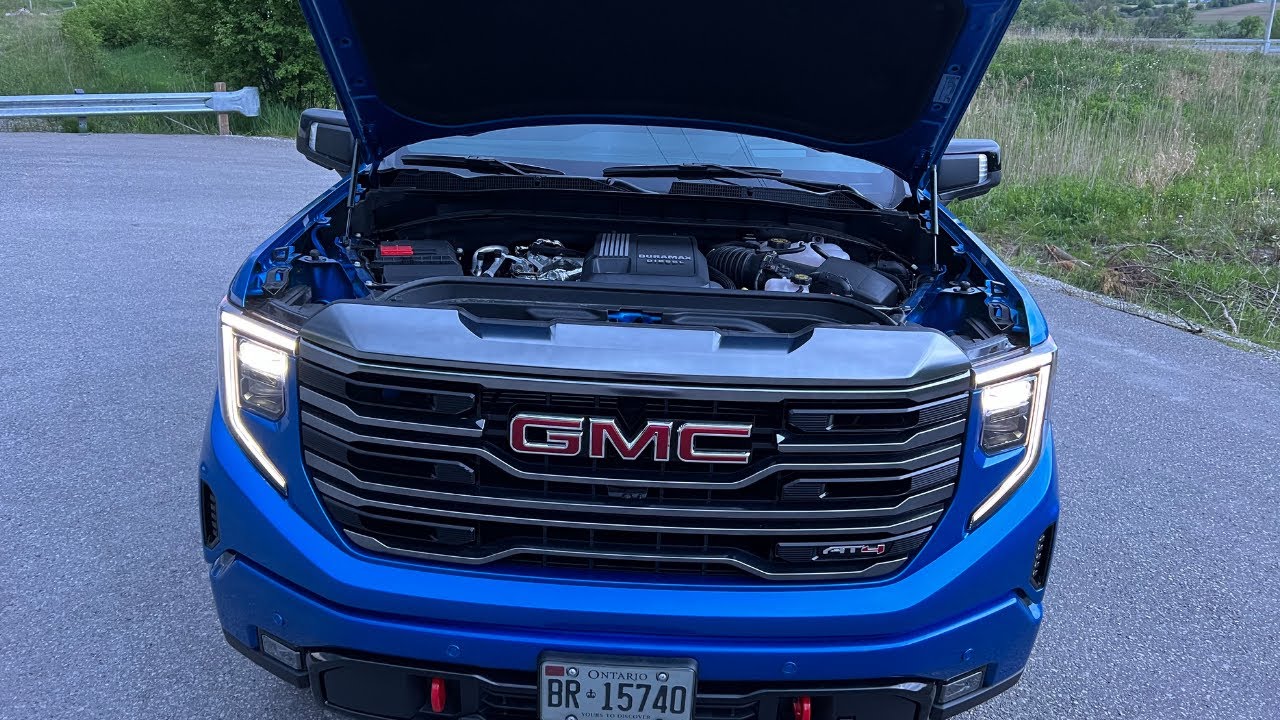 HOW LOUD IS THE 3.0L DURAMAX IN THE REFRESHED 2022 GMC SIERRA AT4??  IDLING, REVS,  AND ACCELERATION