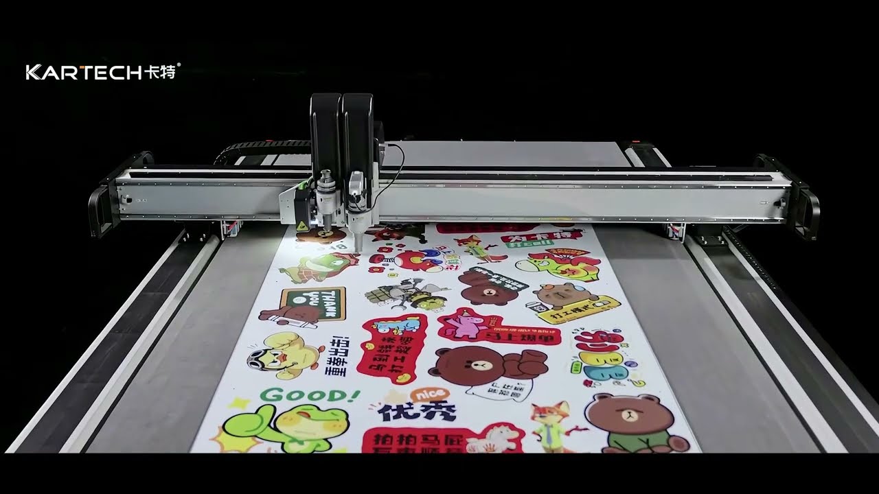 Kartech XT-1625--New Choice for flatbed cutting machine