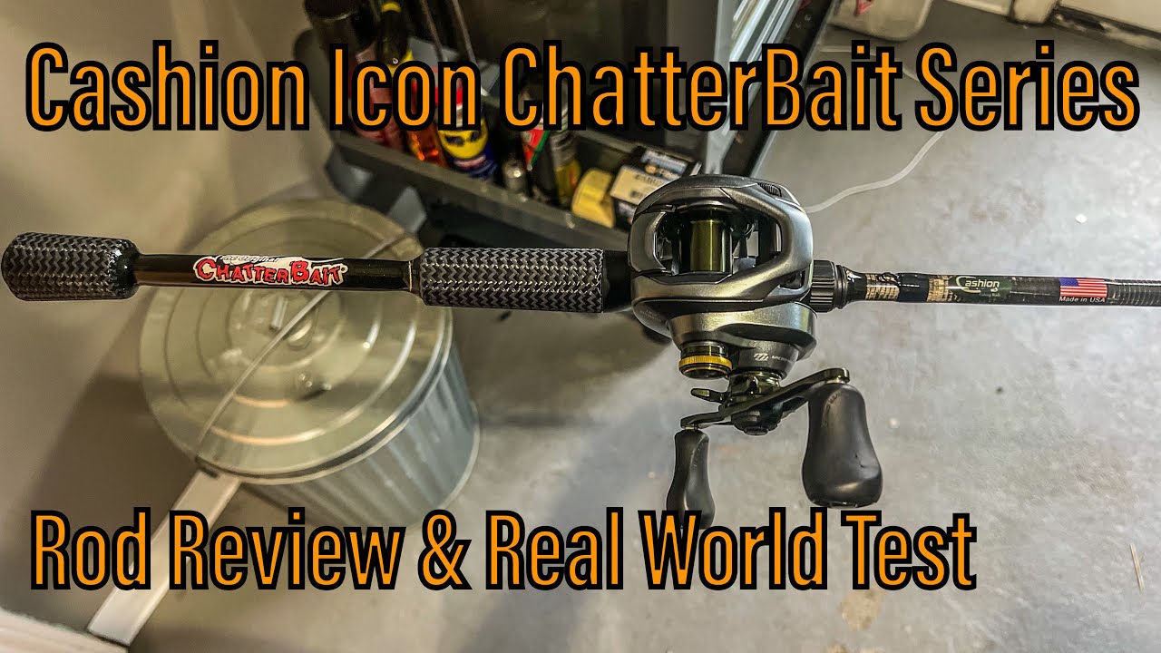 Cashion Icon Chatterbait Series Rod! - Review & Real World Test