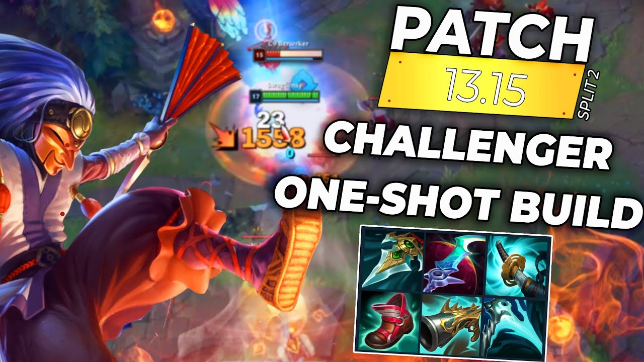 PATCH 13.15 | ONE-SHOT BUILD IN CHALLENGER ELO | CHALLENGER RANK 1 SHACO