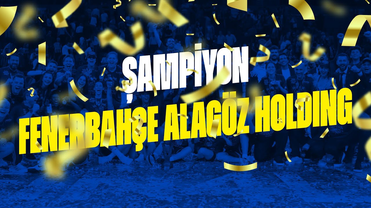 Fenerbahçe Alagöz Holding Tarih Yazdı: Üst Üste 2. Kez Avrupa Şampiyonu