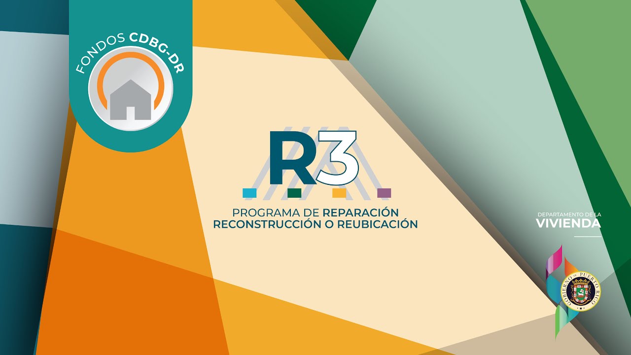 Programa R3 | #CDBGDRPuertoRico